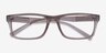 Armani Exchange AX3115 Shiny Transparent Brown Eco-friendlyEyeglass Frames from EyeBuyDirect, Closed View
