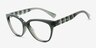 Armani Exchange AX3117U Green Eco-friendlyEyeglass Frames from EyeBuyDirect, Angle View