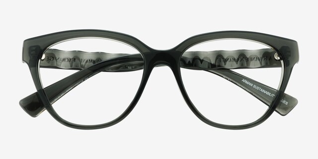 Armani Exchange AX3117U Green Eco-friendlyEyeglass Frames from EyeBuyDirect, Closed View