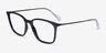 Armani Exchange AX3120 Black Eco-friendlyEyeglass Frames from EyeBuyDirect, Angle View