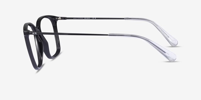 Armani Exchange AX3120 Black Eco-friendlyEyeglass Frames from EyeBuyDirect, Side View