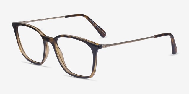 Armani Exchange AX3120 Tortoise Eco-friendlyEyeglass Frames from EyeBuyDirect, Angle View