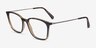 Armani Exchange AX3120 Tortoise Eco-friendlyEyeglass Frames from EyeBuyDirect, Angle View