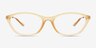 Armani Exchange AX3121U Jaune Éco-responsableMontures de lunettes de vue d'EyeBuyDirect, Vue de Face