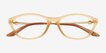 Armani Exchange AX3121U Yellow MetalEyeglass Frames from EyeBuyDirect, Closed View