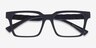 Armani Exchange AX3122 Bleu marine Éco-responsableMontures de lunettes de vue d'EyeBuyDirect, Vue Rapprochée
