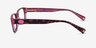 Coach HC6040 Brooklyn Pink Tortoise AcetateEyeglass Frames from EyeBuyDirect, Side View