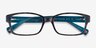 Coach HC6040 Brooklyn Tortoise Green AcetateEyeglass Frames from EyeBuyDirect, Closed View