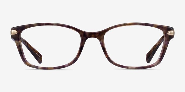 Coach HC6065 Confetti Brown Acetate Eyeglass Frames