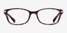 Coach HC6065 Confetti Brown AcetateEyeglass Frames from EyeBuyDirect, Front View