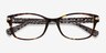 Coach HC6065 Dark Tortoise AcetateEyeglass Frames from EyeBuyDirect, Closed View