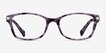 Coach HC6065 Purple Tortoise AcetateEyeglass Frames from EyeBuyDirect, Front View