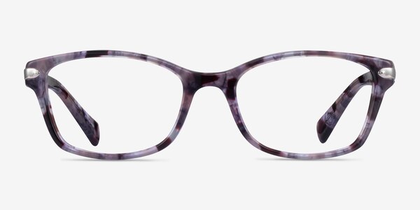 Coach HC6065 Purple Tortoise Acétate Montures de lunettes de vue