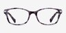 Coach HC6065 Purple Tortoise AcetateEyeglass Frames from EyeBuyDirect, Front View