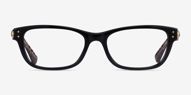 Coach HC6082 Black AcetateEyeglass Frames from EyeBuyDirect, Front View