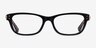 Coach HC6082 Black AcetateEyeglass Frames from EyeBuyDirect, Front View