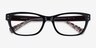 Coach HC6082 Black AcetateEyeglass Frames from EyeBuyDirect, Closed View