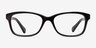 Coach HC6089 Black AcetateEyeglass Frames from EyeBuyDirect, Front View