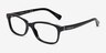 Coach HC6089 Black AcetateEyeglass Frames from EyeBuyDirect, Angle View