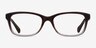 Coach HC6089 Gradient Brown AcetateEyeglass Frames from EyeBuyDirect, Front View