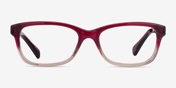 Coach HC6089 Gradient Red Acetate Eyeglass Frames