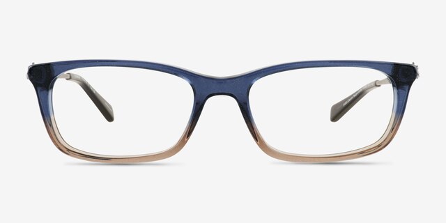 Coach HC6110 Blue Brown Gradient AcetateEyeglass Frames from EyeBuyDirect, Front View