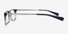 Coach HC6110 Blue Brown Gradient AcetateEyeglass Frames from EyeBuyDirect, Side View