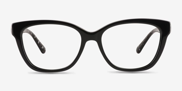 Coach HC6120 Black AcetateEyeglass Frames from EyeBuyDirect, Front View