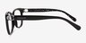Coach HC6120 Black AcetateEyeglass Frames from EyeBuyDirect, Side View
