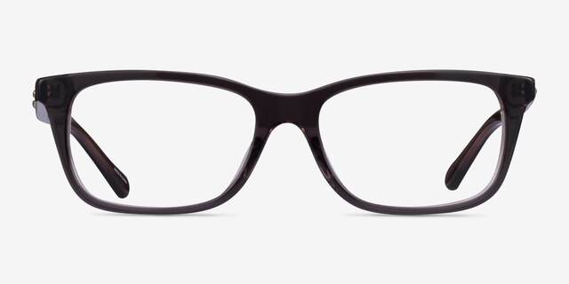 Coach HC6136U Dark Purple AcetateEyeglass Frames from EyeBuyDirect, Front View