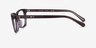 Coach HC6136U Dark Purple AcetateEyeglass Frames from EyeBuyDirect, Side View