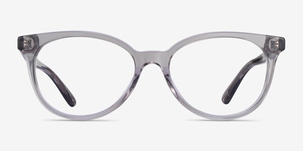 Coach HC6138U Transparent Gray Acétate Montures de lunettes de vue