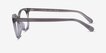 Coach HC6138U Transparent Gray AcetateEyeglass Frames from EyeBuyDirect, Side View