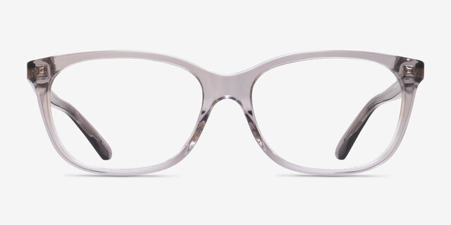 Coach HC6139U Transparent Gray AcetateEyeglass Frames from EyeBuyDirect, Front View