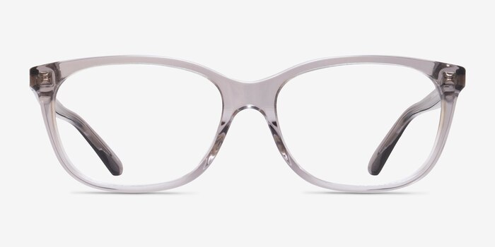 Coach HC6139U Transparent Gray Acetate Eyeglass Frames from EyeBuyDirect