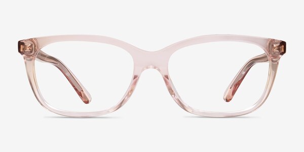 Coach HC6139U Transparent Pink Acetate Eyeglass Frames