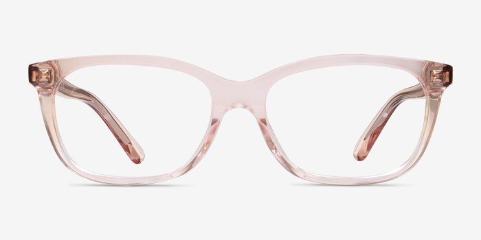 Coach HC6139U Transparent Pink Acetate Eyeglass Frames from EyeBuyDirect