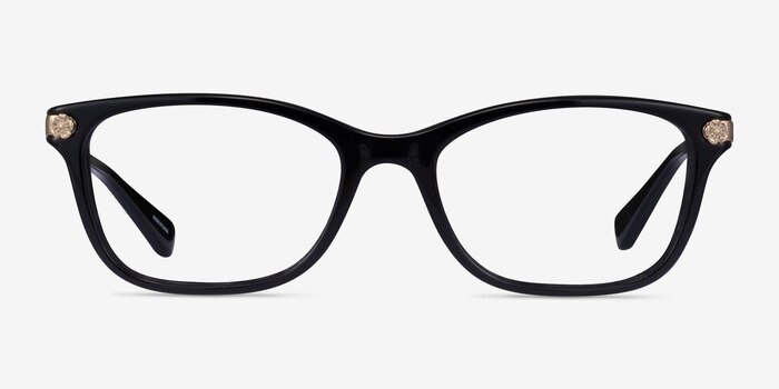 Coach HC6142 Black Acetate Eyeglass Frames from EyeBuyDirect