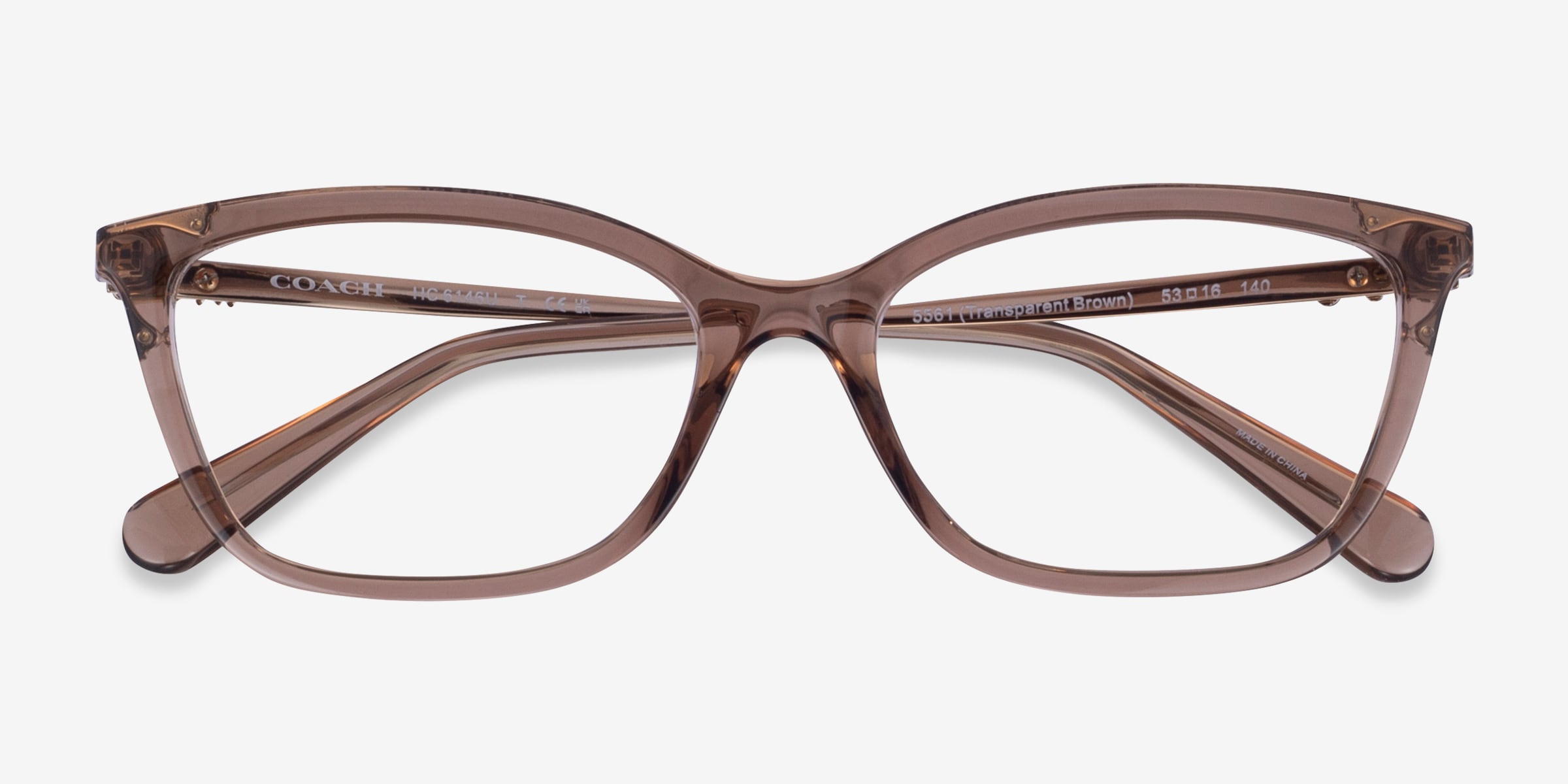 Amazon.com: Coach HC6136U Universal Fit Prescription Eyewear