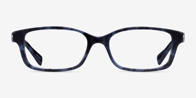 Coach HC6148 Blue Tortoise AcetateEyeglass Frames from EyeBuyDirect, Front View
