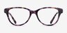 Coach HC6153 Purple Tortoise AcetateEyeglass Frames from EyeBuyDirect, Front View