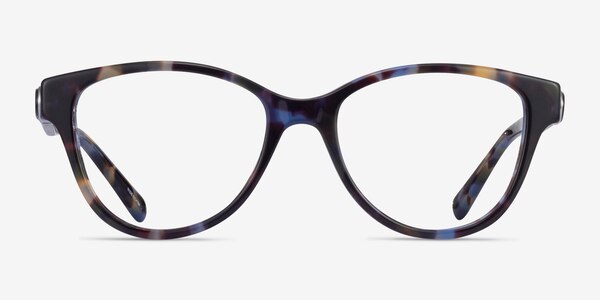 Coach HC6153 Blue Tortoise Acetate Eyeglass Frames