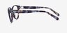 Coach HC6153 Blue Tortoise AcetateEyeglass Frames from EyeBuyDirect, Side View