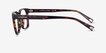 Coach HC6166U Dark Tortoise AcetateEyeglass Frames from EyeBuyDirect, Side View