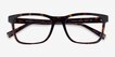 Coach HC6166U Dark Tortoise AcetateEyeglass Frames from EyeBuyDirect, Closed View