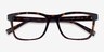 Coach HC6166U Dark Tortoise AcetateEyeglass Frames from EyeBuyDirect, Closed View