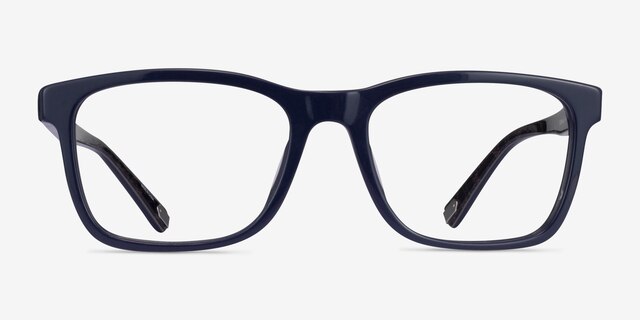 Coach HC6166U Navy AcetateEyeglass Frames from EyeBuyDirect, Front View