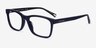 Coach HC6166U Navy AcetateEyeglass Frames from EyeBuyDirect, Angle View