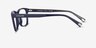 Coach HC6166U Navy AcetateEyeglass Frames from EyeBuyDirect, Side View