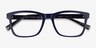 Coach HC6166U Navy AcetateEyeglass Frames from EyeBuyDirect, Closed View